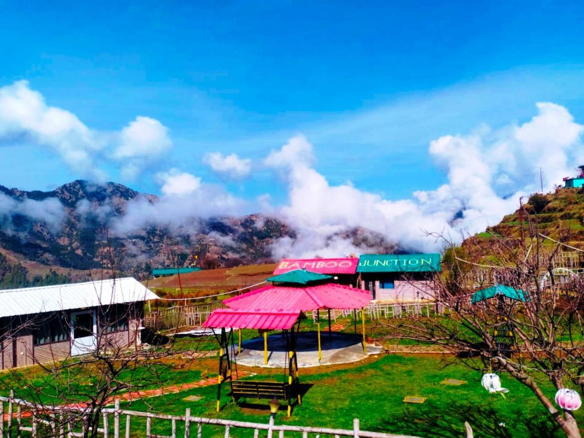 Bamboo Junction Resort - Kanatal, Valley & Mountain View Dhanaulti Exterior foto