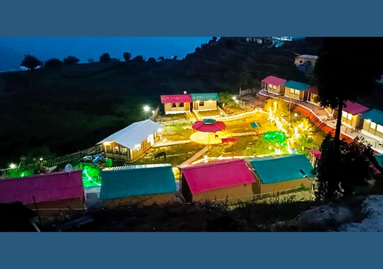 Bamboo Junction Resort - Kanatal, Valley & Mountain View Dhanaulti Exterior foto